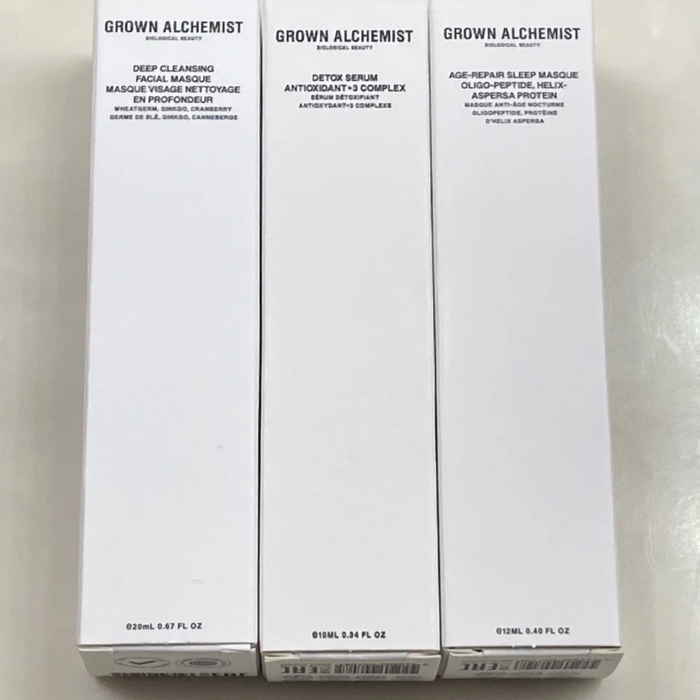 Grown Alchemist Skincare Trio,‎ New in Box